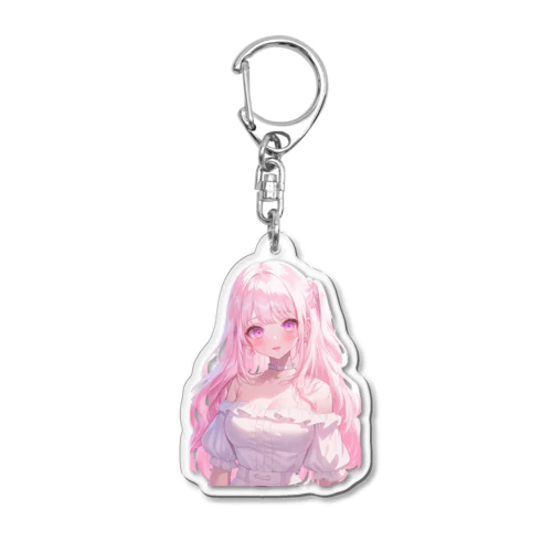 ぴんくたん Acrylic Key Chain