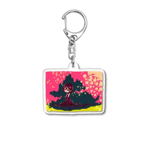 おメメちゃん、誕生！！ Acrylic Key Chain