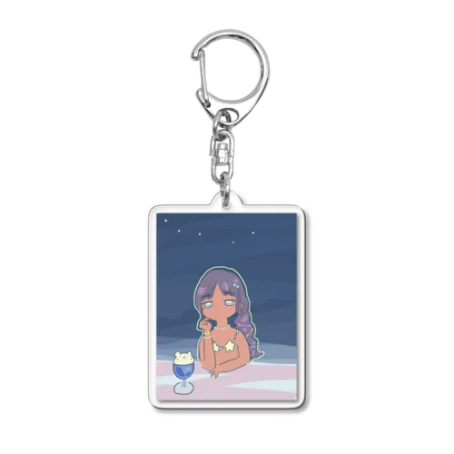 夏の思い出 Acrylic Key Chain