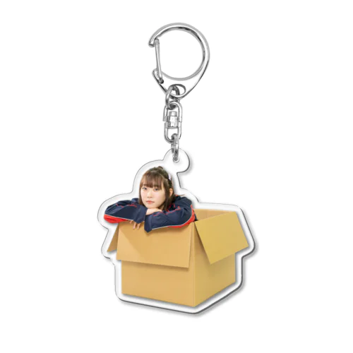 運ばれうんちゃん 架乃ゆら Acrylic Key Chain