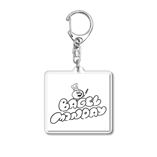 ベーグルマンデイグッズ Acrylic Key Chain