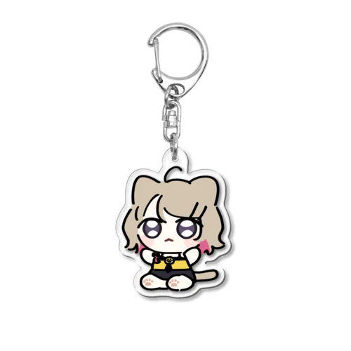 焼４フェス記念　ミニすてねこアクキー Acrylic Key Chain