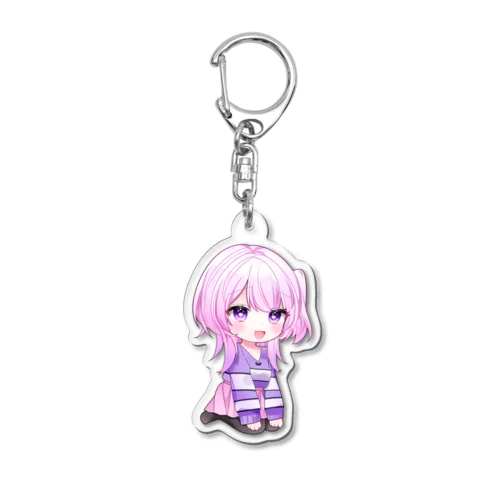 秋色癒雨 お座りアクキー Acrylic Key Chain