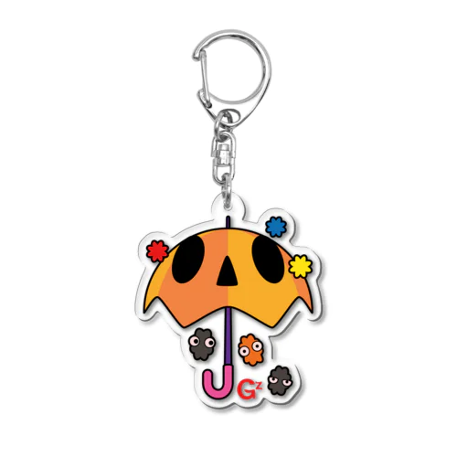 カボチャの傘　アンブー Acrylic Key Chain
