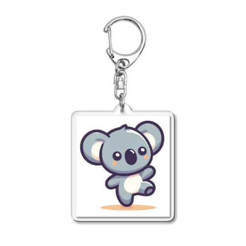 金運&恋愛運アップ&両思い=幸運ラッキーコアラ🐨ストラップ Acrylic Key Chain