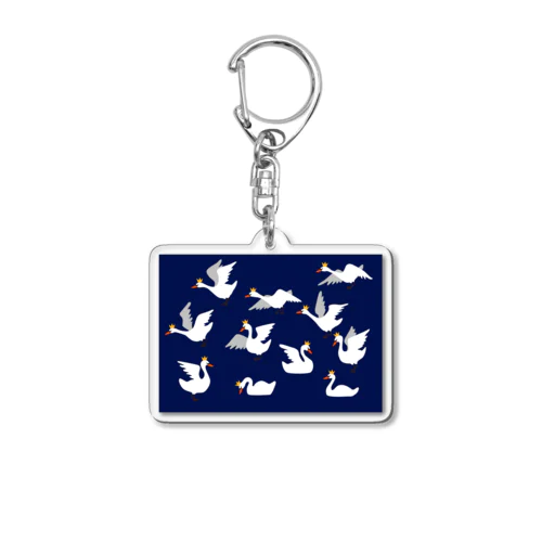 白鳥の王子  Acrylic Key Chain