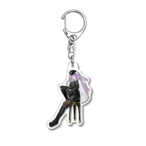 星ノ美夜ぴぴ 軍服ver.　アクリルキーホルダー Acrylic Key Chain