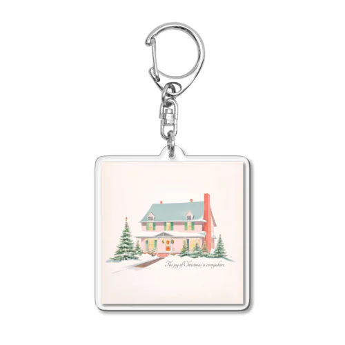 Joy of Christmas Acrylic Key Chain