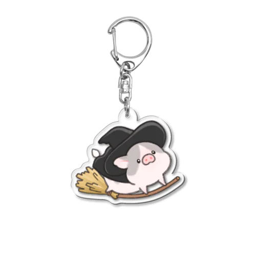 ハロウィン (魔女) Acrylic Key Chain
