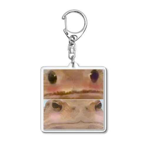 ぴーたんと がまくん Acrylic Key Chain