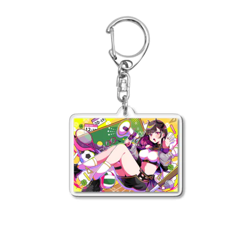 めてお5周年記念 Acrylic Key Chain