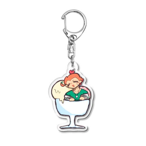 あいすくりーーーーーーーむ！！！！！ Acrylic Key Chain