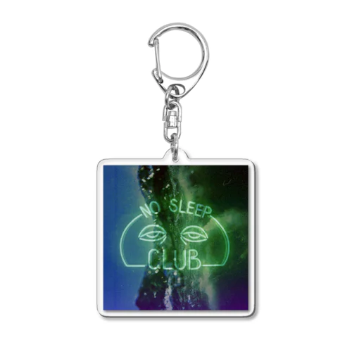 NO SLEEP CLUB Acrylic Key Chain