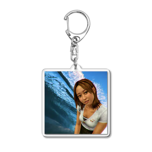 海 Acrylic Key Chain