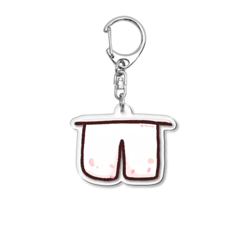 ﾁｭﾑの出っ歯お借りします(果肉付) Acrylic Key Chain