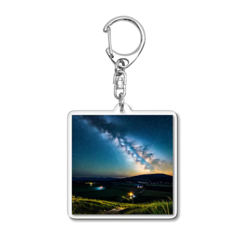 夜景1 Acrylic Key Chain