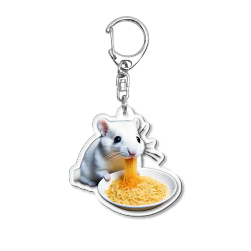 ラーメンオコジョ Acrylic Key Chain