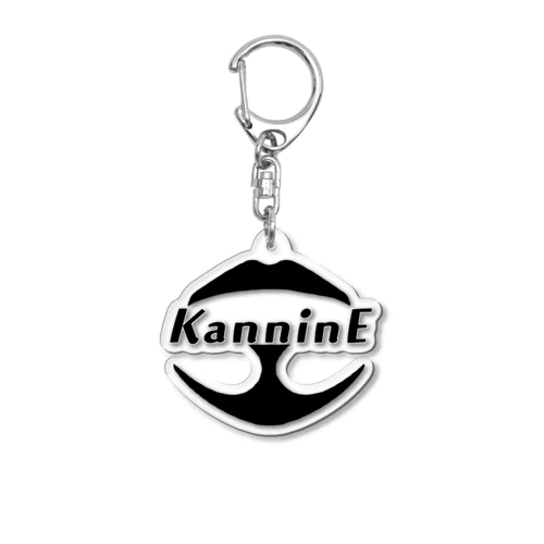 お髭家紋 Acrylic Key Chain
