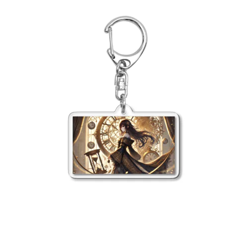 時の歯車を紡ぐ幻想 Acrylic Key Chain