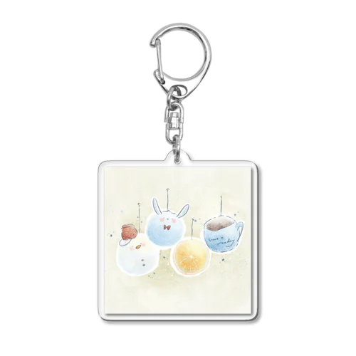 ウィンターオーナメント⛄️ Acrylic Key Chain