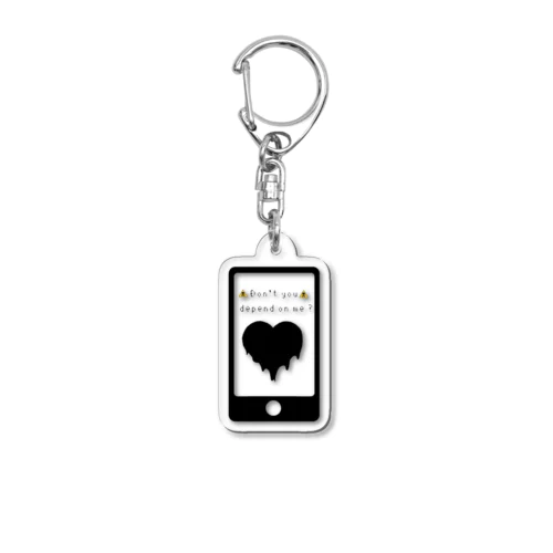 スマホ型キーホルダー Acrylic Key Chain
