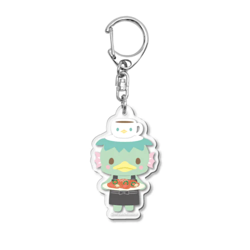 しゃばもんアクキー店長喫茶 Acrylic Key Chain