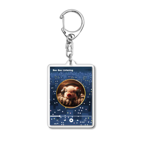 毎日英語と一緒！ブーブーリスニング キーホルダー Acrylic Key Chain