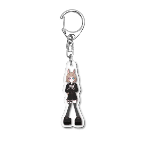 双子うさぎちゃん(地雷系) Acrylic Key Chain