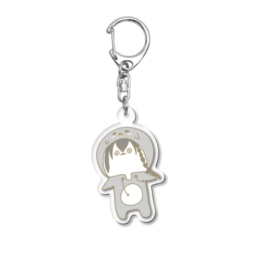 つゆペン病みver. (アデリーペンギン風) Acrylic Key Chain