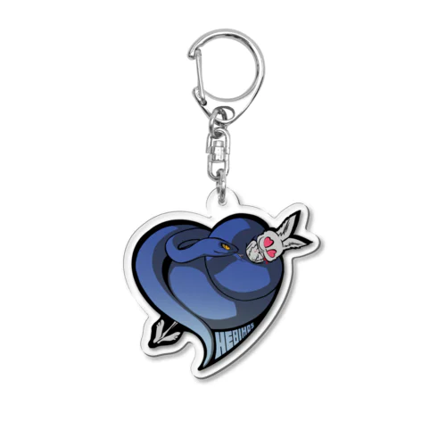 フェイタル・ハグ　ブルーグラデ Acrylic Key Chain