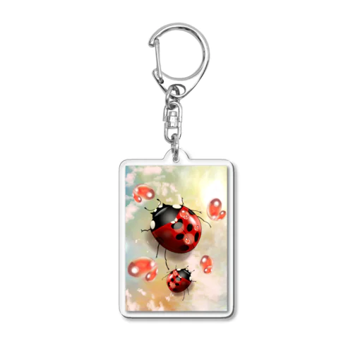 てんとう虫 Acrylic Key Chain