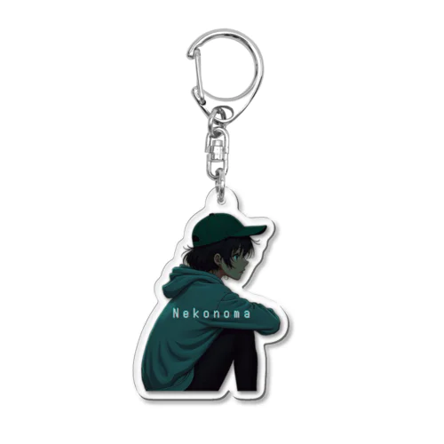 Nekonoma ver1 Acrylic Key Chain