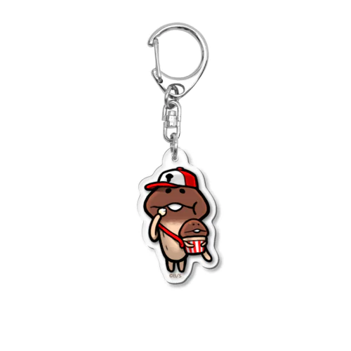 【期間限定】なめこ（みんなのなめこランド） Acrylic Key Chain