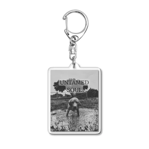 UNTAMED SOUL Acrylic Key Chain