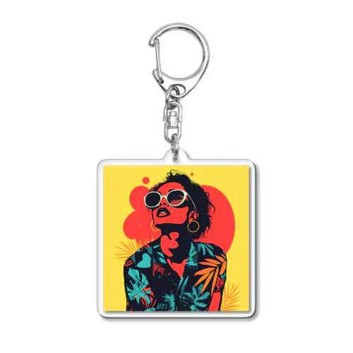 グラフィックアートラスタカラー Acrylic Key Chain