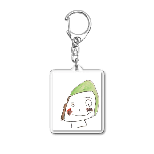 おんなのこ Acrylic Key Chain