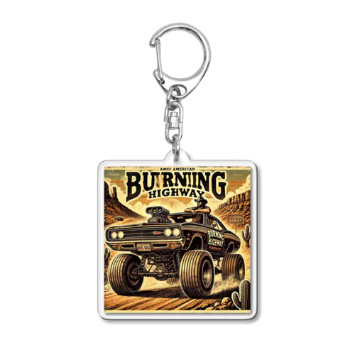 バーニングハイウェイ2 Acrylic Key Chain