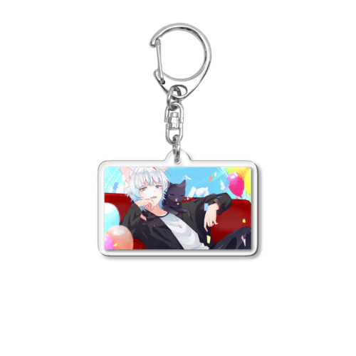 白凪ふゆ生誕祭2025記念グッズ Acrylic Key Chain