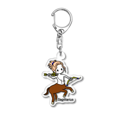 12月の射手座くん Acrylic Key Chain