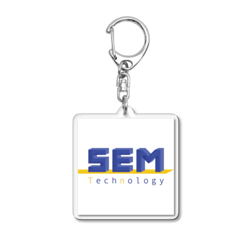 SEM Technology Acrylic Key Chain
