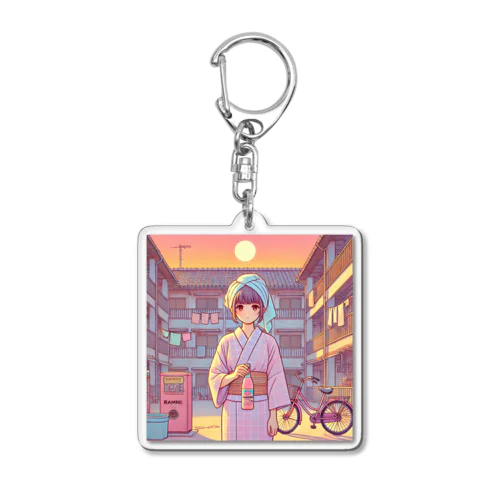 ユウヤケラムネ Acrylic Key Chain
