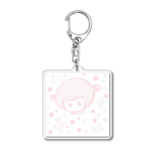 桜色ガール Acrylic Key Chain