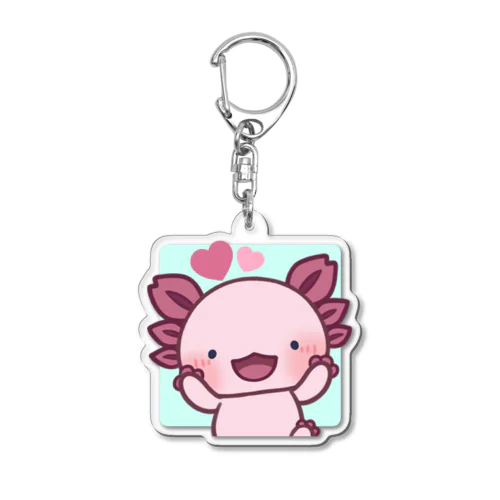 絵文字アクリルキーホルダー_かばやき Acrylic Key Chain