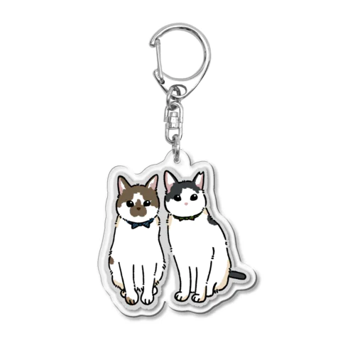 ささみとホルン イラストグッズ Acrylic Key Chain