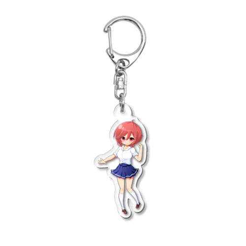 学生風カップー② Acrylic Key Chain