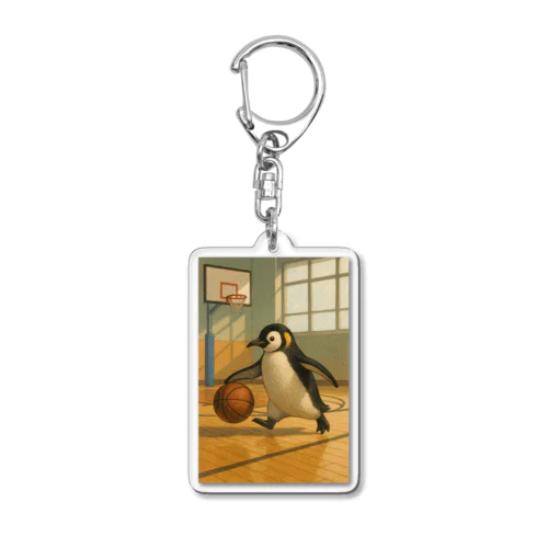 「スラムダンク・ペンギン」Tシャツ Acrylic Key Chain