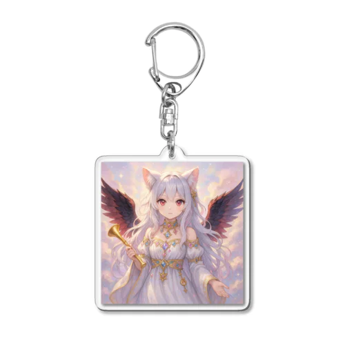 めんとにゃー。 Acrylic Key Chain