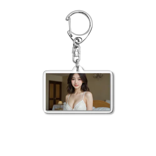 Premium AI Girls 1 Acrylic Key Chain