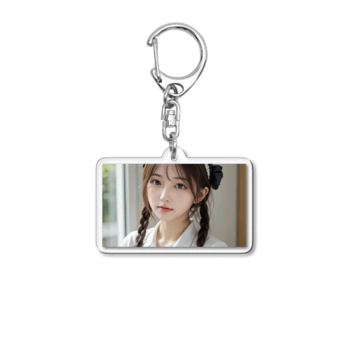 Premium AI Girls 8 Acrylic Key Chain