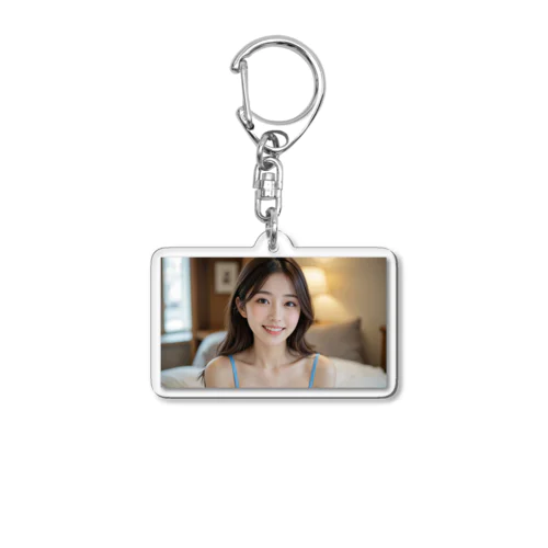 Premium AI Girls 10 Acrylic Key Chain